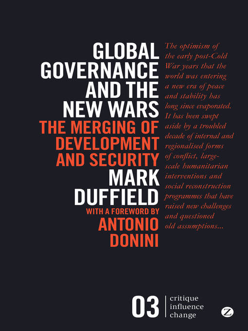Title details for Global Governance and the New Wars by Mark Duffield - Available
